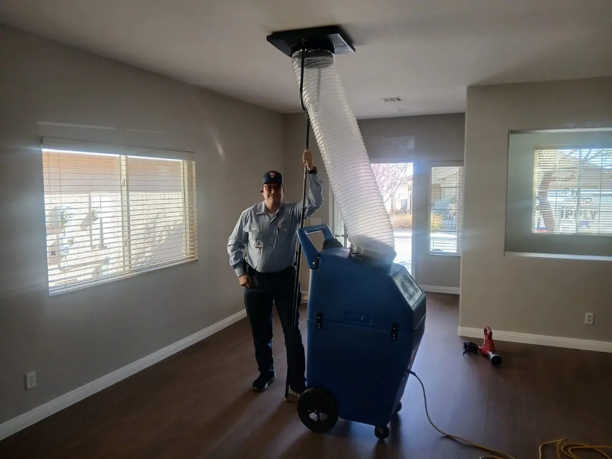 Professional Dryer Vent Cleaning work inside a James Island home
